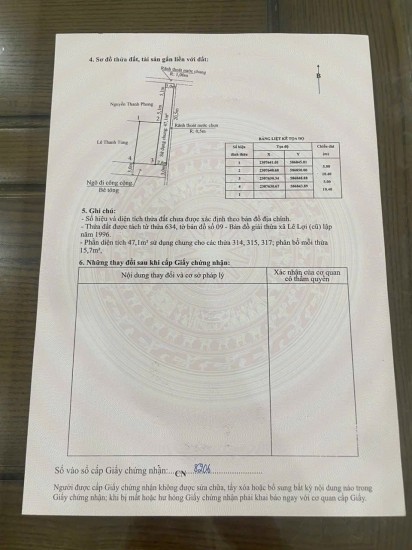 Bán 4 căn 3 tầng Tràng Duệ Lê Lợi An Dương Hải Phòng