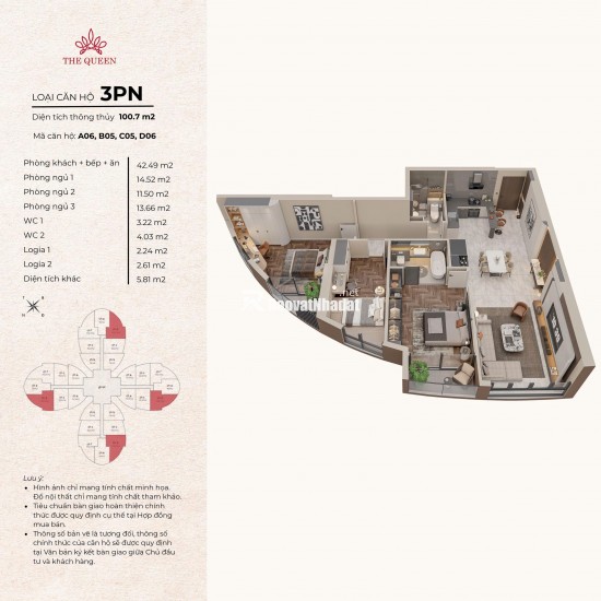 Căn hộ trung tâm, tiện ích đầy đủ, an ninh 24. Bán nhanh căn hộ tầng cao – Hướng đẹp – Giá tốt!