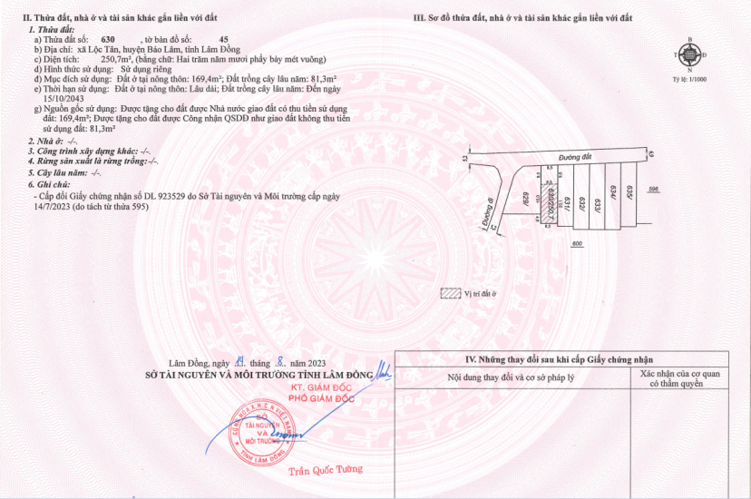 Sở hữu lô đất 341.4 m² đất đồi view siêu đẹp – vị trí đắt giá trên trục Lý Thái Tổ Lộc Tân, cơ hội sinh lời bền vững
