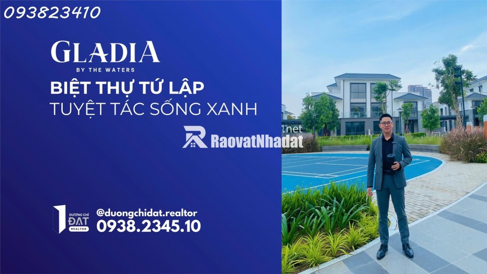 Gladia by the Waters – Biệt thự tứ lập và cơ hội tạo nên dinh thự 1.008m2
