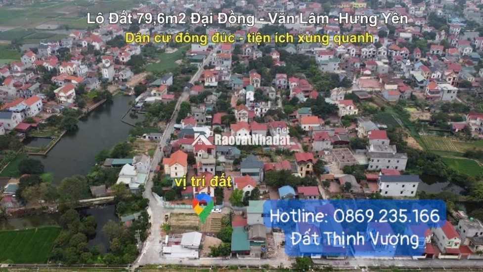 Bán Đất ĐẸP NHƯ MƠ TẠI LƯƠNG TÀI, VĂN LÂM – HƯNG YÊN!