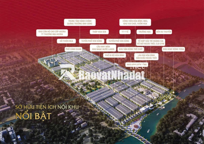 Giữ chỗ khu Mai Vàng Shophouse - Nhà Phố Agora City 6x18, ngay TT Hành Chính hiện hữu: 0938230002