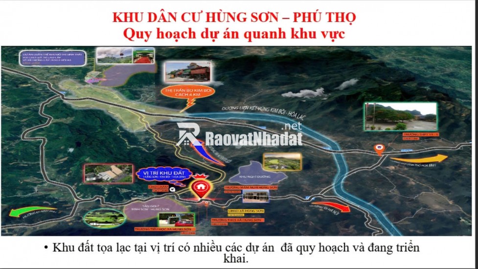  MUA 1 LÔ ĐẤT – TẶNG 1 LÔ LIỀN KỀ TẠI KIM BÔI, HÒA BÌNH 