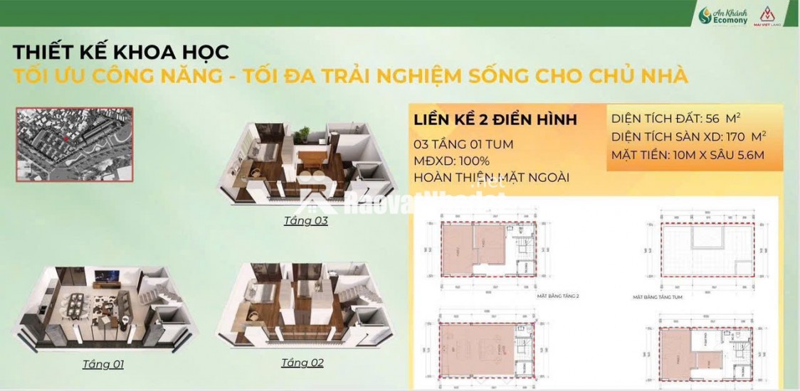 DỰ ÁN AN KHÁNH ECONOMY GIÁ TỐT NHẤT KHU VỰC MAILAND HANOI CITY