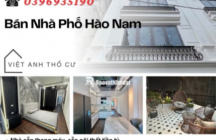 Bán nhà Hào Nam, 7 Tầng, Thang Máy, Gần Mặt Phố, Giá: 13.65 Tỷ, Lh: 0396935190.