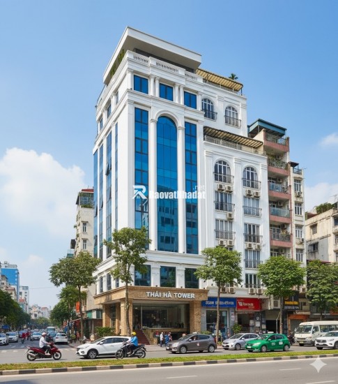 GIÁM SỐC 15 TỶ- BÁN GẤP - MẶT PHỐ THÁI HÀ - 8 TẦNG - 122m2 - OTO KINH DOANH!