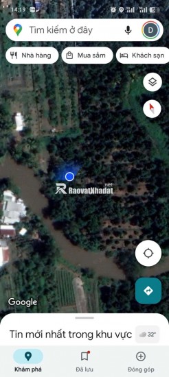 Bán đất ở ODT nền cặp mặt tiền tại Bờ Dầu