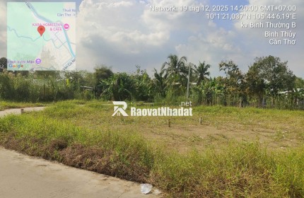 Bán đất ở ODT nền cặp mặt tiền tại Bờ Dầu