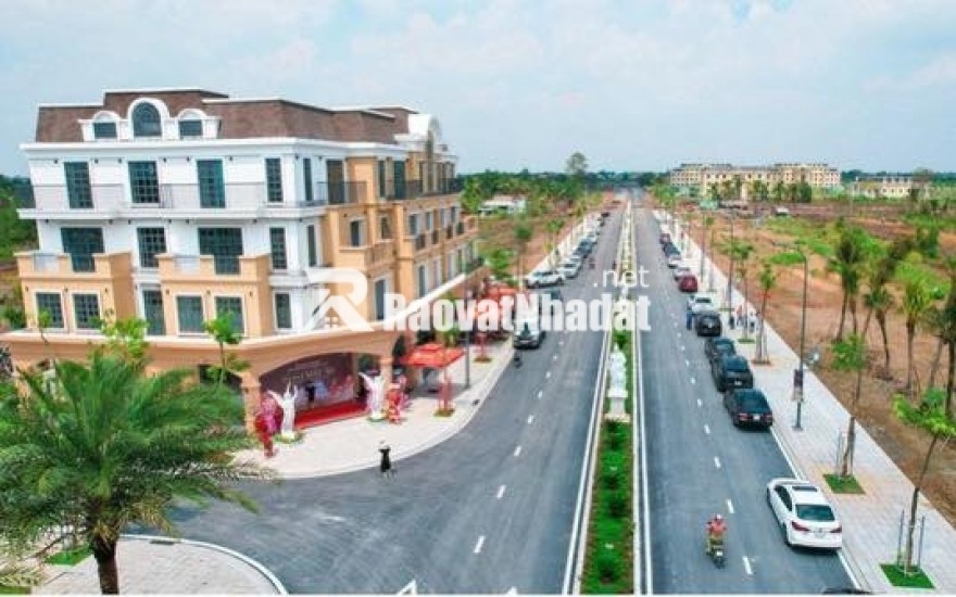 Đất biệt thự 192m2 giá chỉ 3,4 tỷ vị trí vàng Thủ Thừa, Long An  Agora City: 0987449422