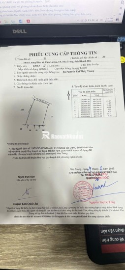 BÁN ĐẤT VƯỜN BẮC NHA TRANG, 1500M2, GIÁ DƯỚI TỶ, CẦN BÁN GẤP