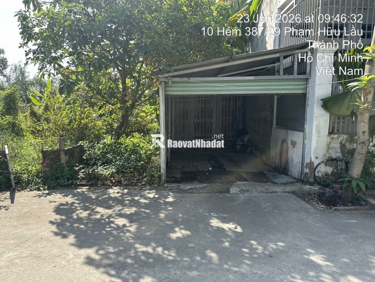 BÁN ĐẤT NHÀ BÈ - HẺM 387/29 PHẠM HỮU LẦU – 95M2 SỔ HỒNG RIÊNG 7.6 TỶ.  LH:0901727879.