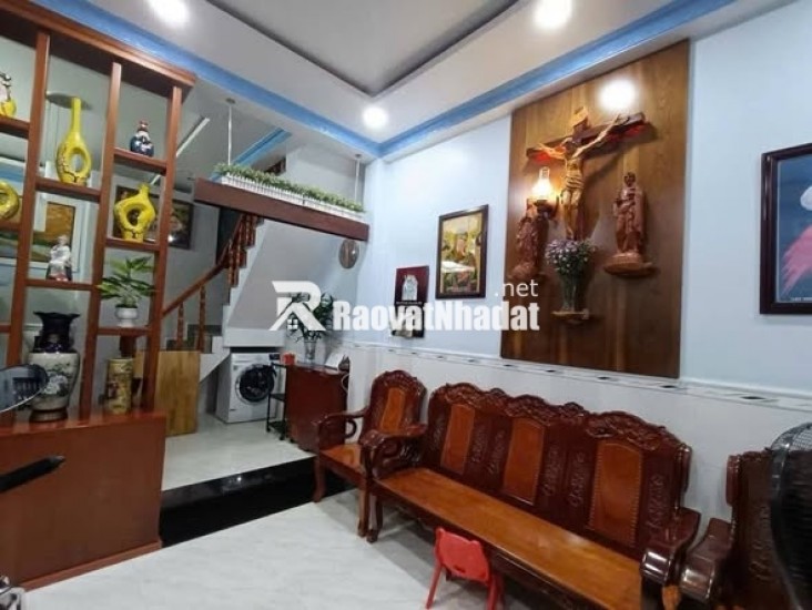 Nhà 2 tầng Tân Phú, Mặt tiền Đường B4 khu Tây Thạnh gần Aeon Mall Tân Phú, KCN Tân Bình