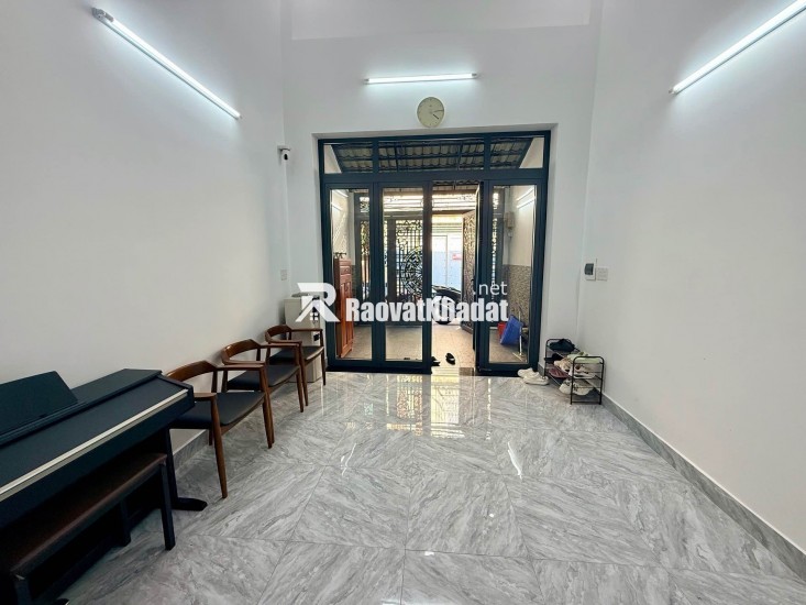 B.Á.N.N.H.À MẶT TIỀN HẺM 171 TÔN ĐẢN QUẬN 4 - Nhà Mới 2 Tầng Vào Ở Ngay