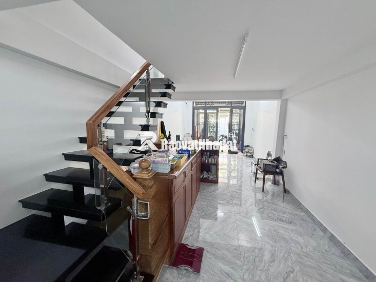 B.Á.N.N.H.À MẶT TIỀN HẺM 171 TÔN ĐẢN QUẬN 4 - Nhà Mới 2 Tầng Vào Ở Ngay