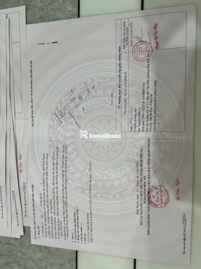 Chào bạn! Bạn đang có nhu cầu bán đất thổ cư 5x30m tại Bình Long, tỉnh Bình Phước. Để giúp bạn thuận tiện hơn trong việc bán, bạn có thể cung cấp