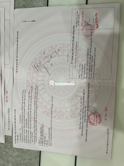 CƠ HỘI VÀNG ĐẦU TƯ ĐẤT THỔ CƯ 150M2 TẠI PHƯỜNG AN LỘC BÌNH PHƯỚC SỔ ĐỎ CHÍNH CHỦ GIÁ CHỈ 2.1 TỶ, LIÊN HỆ NGAY!