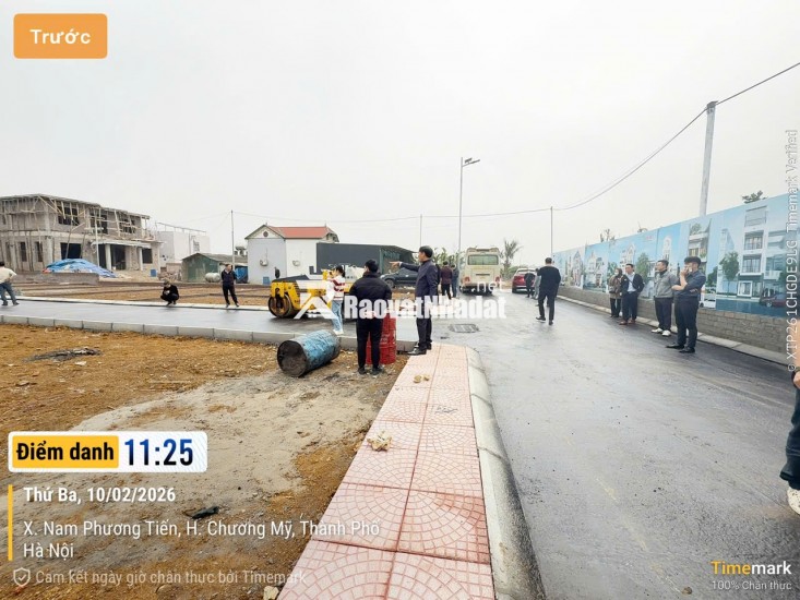 80m mặt tiền 6,9m ngõ rộng Đất Chương Mỹ, Giá hơn 1 ty tiềm năng tăng giá cao Lh 0394392185