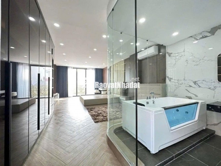 bán nhà Bồ Đề 60m, 6 tầng thang máy, ngõ ô tô, sát phố cổ