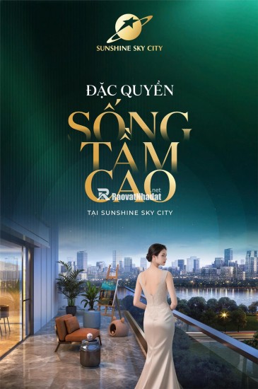 Chiết khấu 1% khi booking sớm V8 tại Sunshine Sky City với giá từ 98 triệu/m2 chưa VAT, KPBT