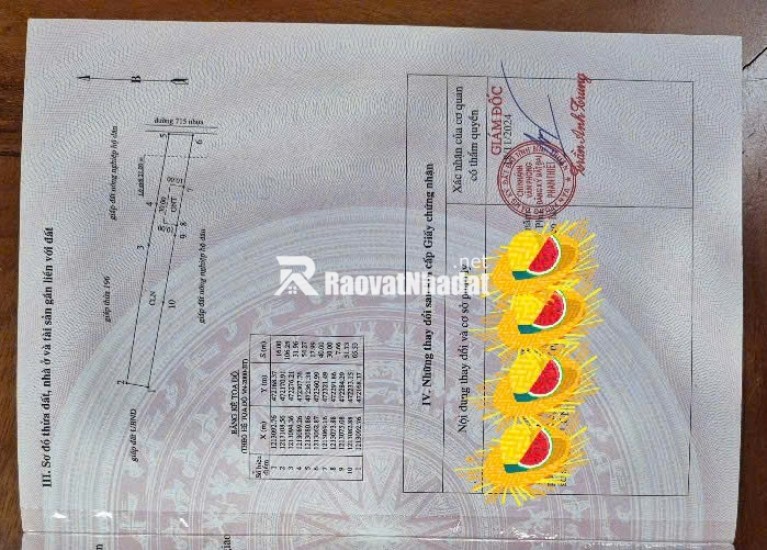  Bán đất gần Sân bay Thiện Nghiệp – mặt tiền đường 715