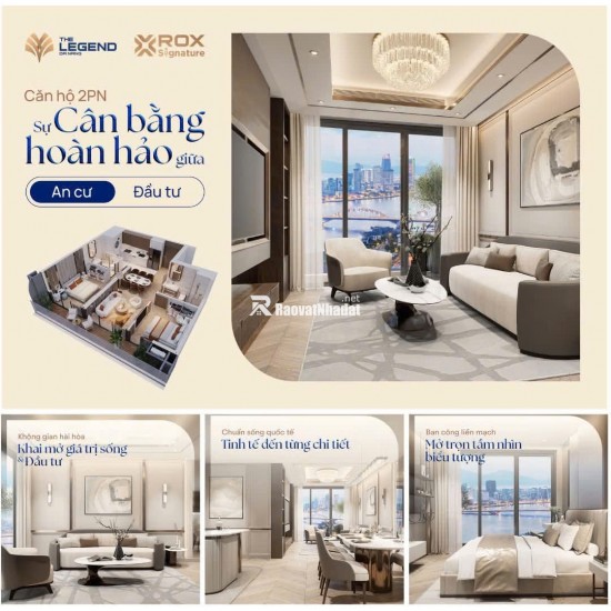 The Legend Đà Nẵng – Biểu tượng sống đẳng cấp, chạm view pháo hoa sông Hàn