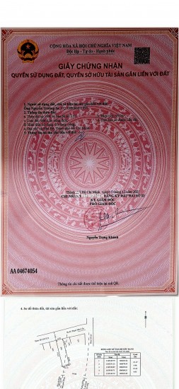 BÁN ĐẤT NHÀ BÈ - HẺM 387/29 PHẠM HỮU LẦU – 95M2 SỔ HỒNG RIÊNG 7.6 TỶ.  LH:0901727879.