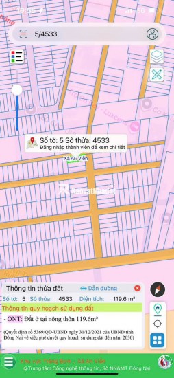 Đất Nền Ấp 4 An Viễn Trảng Bom Đồng Nai | sổ hồng riêng