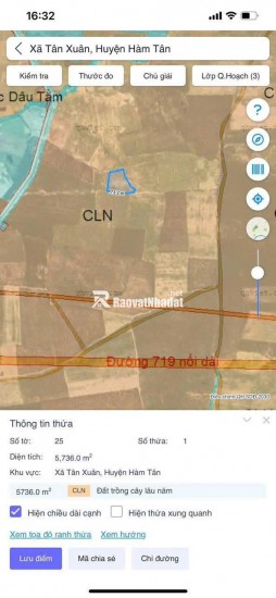 BÁN ĐẤT VƯỜN GIÁ TỐT – SỔ RIÊNG – HÀM TÂN, BÌNH THUẬN