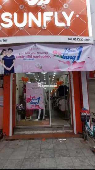 CHÍNH CHỦ CẦN CHO THUÊ MẶT BẰNG ĐẸP – NGUYỄN TRÃI, THANH XUÂN HÀ NỘI