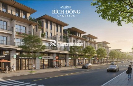 Bán shophouse Bích Động Lakeside - Mặt đường 22m - Gần TTTM - Giá chỉ từ 68 triệu/m²