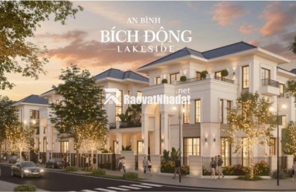 Bán lô góc Bích Động Lakeside - đường 22m –diện tích 140m² - 68 triệu/m²