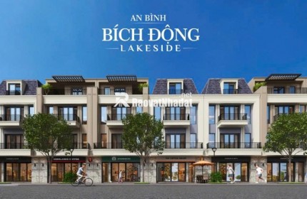Lô Shophouse Bích Động Lakeside – diện tích 126m² – đường 22m – MT 7m – giá từ 68 triệu/m² (giãn xây 15 năm)