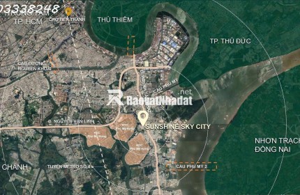 Booking giữ chỗ sớm V8, V9, hưởng 1% chiết khấu tại Sunshine Sky City để đón đầu hạ tầng phát triển