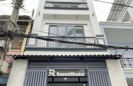 BÁN NHÀ NGAY ĐẶNG CHẤT Q8, 3 TẦNG, 4X12M, 4PN, HẺM 5M, 7 TỶ 990 NHÀ ĐẸP Ở NGAY