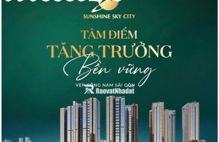 Tòa V8, V9 chính thức nhận giữ chỗ với mức giá từ 98 triệu/m2, 1% early bird tại Sunshine Sky City