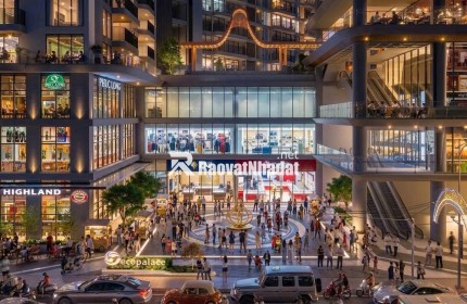 Shophouse khối đế Ecopalace nằm ngay sảnh chính của chung cư Ecopalace