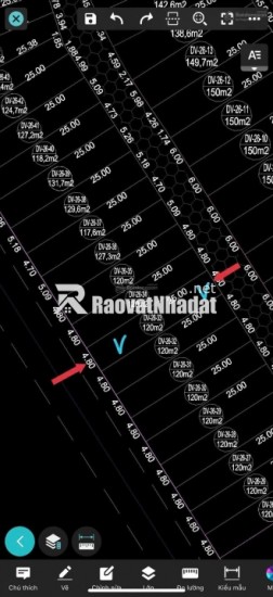 Chính Chủ Bán rẻ 120m2 Đối Diện 2 Tòa Chung Cư Khu Tái Định Cư Bắc Phú Cát - Đất Hòa Lạc giá Rẻ