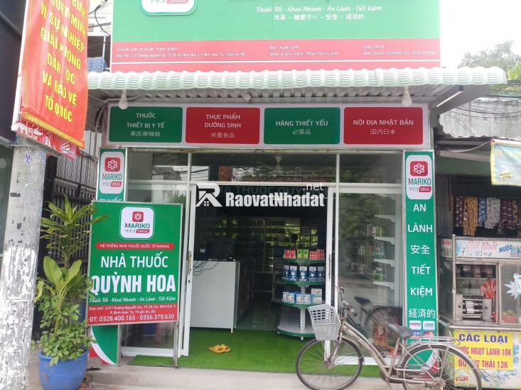 SANG NHƯỢNG NHÀ THUỐC HOẶC CHO THUÊ KINH DOANH NGÀNH KHÁC – VỊ TRÍ ĐẸP, LINH HOẠT MÔ HÌNH