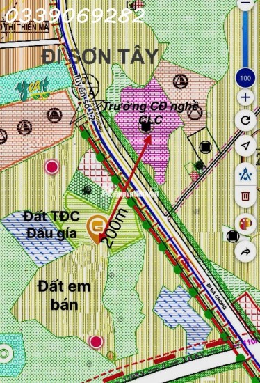 Tiết lộ lô đất 100m2 gần Đại học Quốc Gia, khu vực trung tâm Hòa Lạc. Phù hợp xây trọ, đầu tư sinh lời, kết nối Metro 5 – Quốc Lộ 21. Liên hệ xem đất