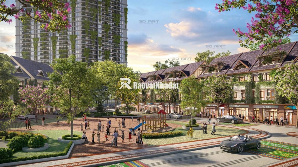 Shophouse Ecopalace BMT trung tâm dự án, view công viên, gần biệt thự, kinh doanh tốt