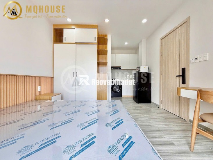 CHO THUÊ CĂN HỘ DỊCH VỤ MINI 199/57 LÊ QUANG ĐỊNH, 30M2 CHỈ 8TR/TH. LH:0346614990.