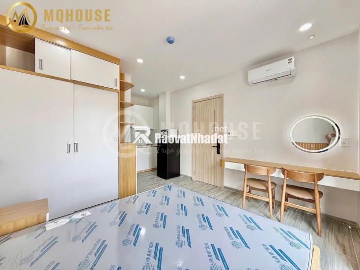 CHO THUÊ CĂN HỘ DỊCH VỤ MINI 199/57 LÊ QUANG ĐỊNH, 30M2 CHỈ 8TR/TH. LH:0346614990.