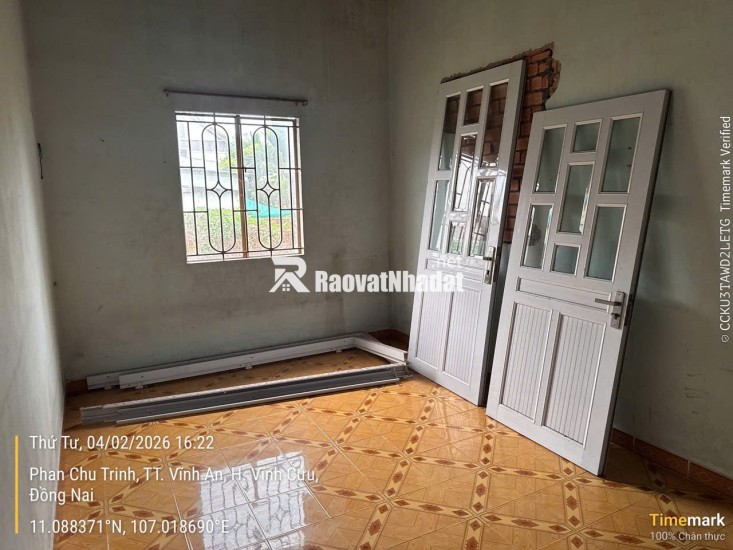 BÁN ĐẤT TẶNG NHÀ CẤP 4 TẠI ĐỒNG NAI. DT 372,1 M2. SHR. GIÁ BÁN 25XX. LH:0965156765.