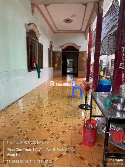 BÁN ĐẤT TẶNG NHÀ CẤP 4 TẠI ĐỒNG NAI. DT 372,1 M2. SHR. GIÁ BÁN 25XX. LH:0965156765.