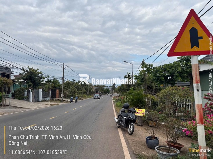 BÁN ĐẤT TẶNG NHÀ CẤP 4 TẠI ĐỒNG NAI. DT 372,1 M2. SHR. GIÁ BÁN 25XX. LH:0965156765.