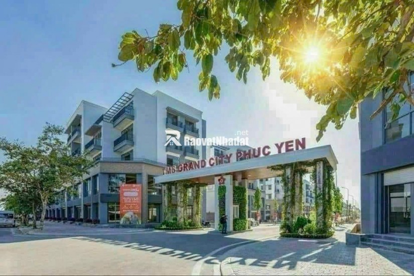 Nhà 5 Tầng 100m² Ngay Cổng Chính KĐT TMS Grand Phúc Yên – Mặt Đường 24m