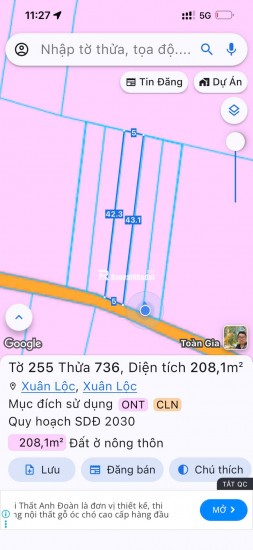 CHÍNH CHỦ CẦN BÁN ĐÁT NÈN VỊ TRÍ ĐẸP - PHÁP LÝ RỔ RÀNG - GIÁ ĐẦU TƯ