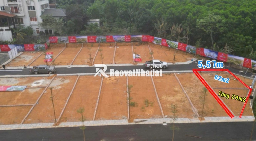 CỰC HOT - BÁN NHANH LÔ GÓC 2 MẶT TIỀN SIÊU HIẾM GẦN ĐHQG, FPT HOÀ LẠC, DIỆN TÍCH 102.2M2, FULL THỔ CƯ, SẴN SỔ GIÁ CHỈ NHỈNH 3 TỶ