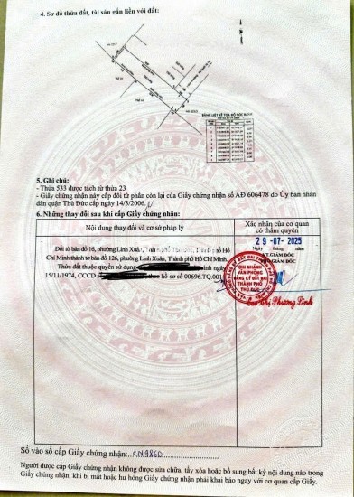 CẦN BÁN GẤP 2 LÔ ĐẤT LIỀN KỀ KHU VỰC P. LINH XUÂN, TP THỦ ĐỨC CŨ. LH:0935194588.