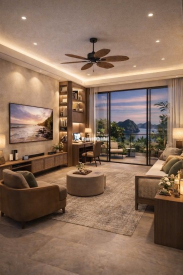 Tài sản khẳng định vị thế chủ nhân tại trung tâm Hạ Long - Song lập 162m², mặt tiền 9m, xây 4 tầng, thiết kế đẹp